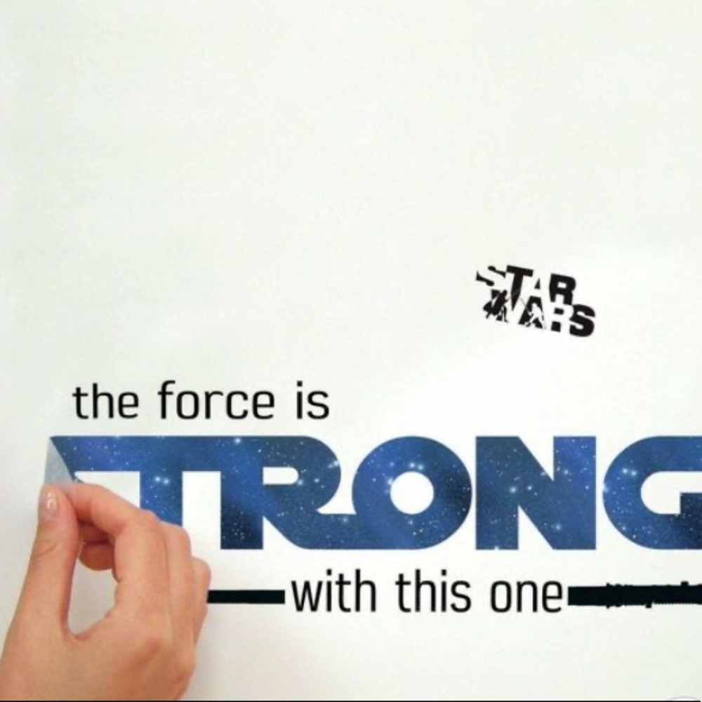 Star Wars wall decals, NWT, $18